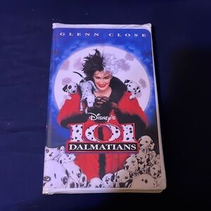101 Dalmations VHS tape